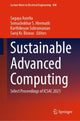 Book cover of: Sustainable Advanced Computing. By: Sagaya Aurelia