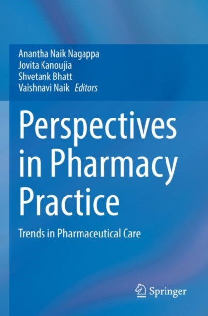 Book cover of: Perspectives in Pharmacy Practice. By: Anantha Naik Nagappa