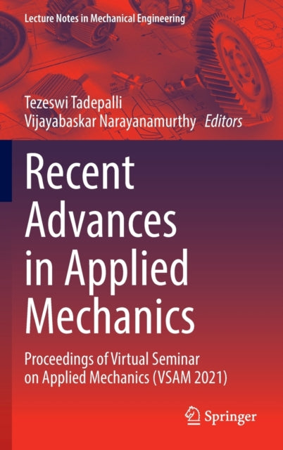 Book cover of: Recent Advances in Applied Mechanics. By: Tezeswi Tadepalli