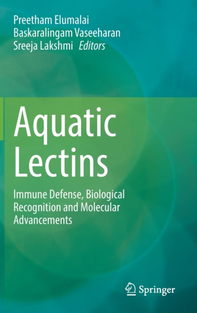 Book cover of: Aquatic Lectins. By: Preetham Elumalai