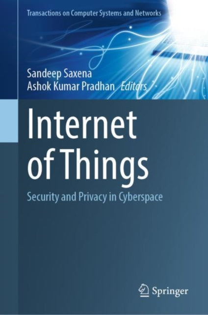 Book cover of: Internet of Things. By: Sandeep Saxena