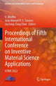 Book cover of: Proceedings of Fifth International Conference on Inventive Material Science Applications. By: V. Bindhu
