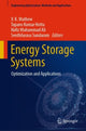 Book cover of: Energy Storage Systems. By: Mathew V. K.