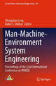 Book cover of: Man-Machine-Environment System Engineering. By: Shengzhao Long