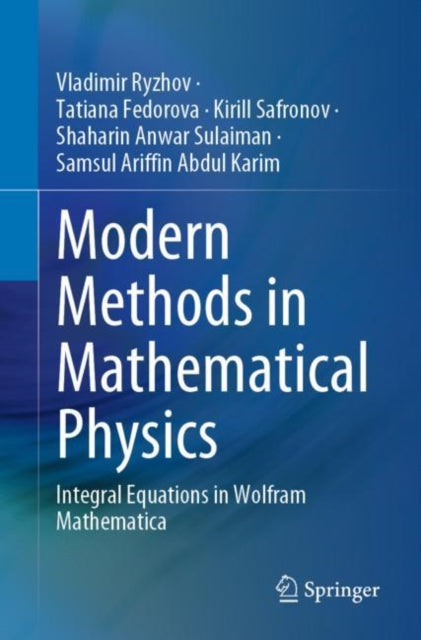 Book cover of: Modern Methods in Mathematical Physics. By: Vladimir Ryzhov