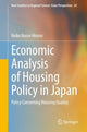 Book cover of: Economic Analysis of Housing Policy in Japan. By: Keiko Nosse Hirono