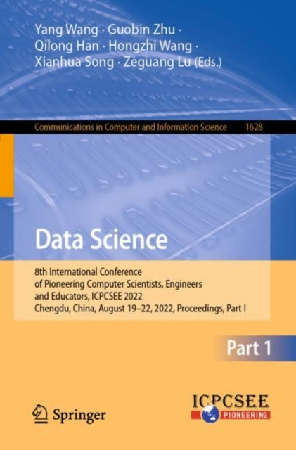 Book cover of: Data Science. By: Yang Wang