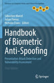 Book cover of: Handbook of Biometric Anti-Spoofing. By: Sébastien Marcel