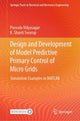 Book cover of: Design and Development of Model Predictive Primary Control of Micro Grids. By: Puvvula S. R. V. R. S. S. Vidyasagar