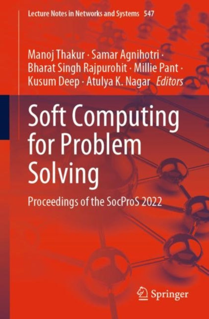 Book cover of: Soft Computing for Problem Solving. By: Manoj Thakur