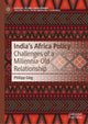 Book cover of: India’s Africa Policy. By: Philipp Gieg