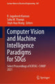 Book cover of: Computer Vision and Machine Intelligence Paradigms for SDGs. By: R. Jagadeesh Kannan