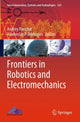 Book cover of: Frontiers in Robotics and Electromechanics. By: Andrey Ronzhin