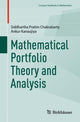 Book cover of: Mathematical Portfolio Theory and Analysis. By: Siddhartha Pratim Chakrabarty