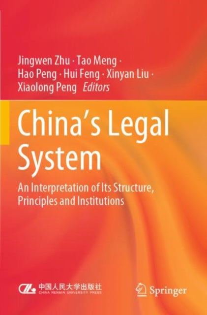 Book cover of: China's Legal System