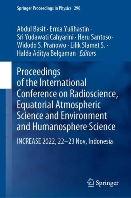 Book cover of: Proceedings of the International Conference on Radioscience, Equatorial Atmospheric Science and Environment and Humanosphere Science. By: Abdul Basit