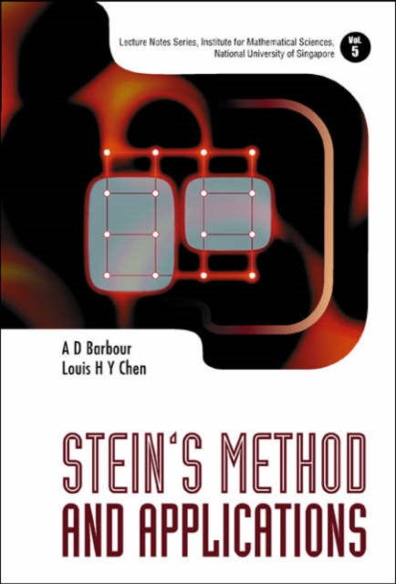 Book cover of: Stein's Method And Applications. By: A. D. Barbour