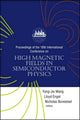 Book cover of: High Magnetic Fields In Semiconductor Physics - Proceedings Of The 16th International Conference