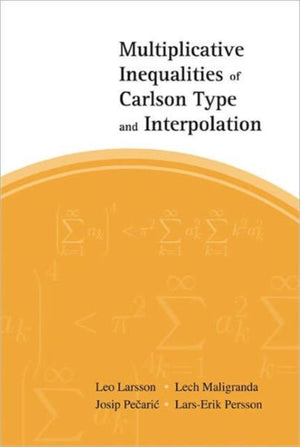 Multiplicative Inequalities Of Carlson Type And Interpolation