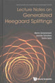 Book cover of: Lecture Notes On Generalized Heegaard Splittings. By: Martin Scharlemann
