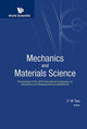 Book cover of: Mechanics And Materials Science - Proceedings Of The 2016 International Conference (Mms2016). By: Chin-wang Tao