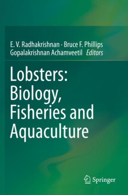 Book cover of: Lobsters: Biology, Fisheries and Aquaculture. By: E. V. Radhakrishnan