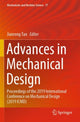 Book cover of: Advances in Mechanical Design. By: Jianrong Tan