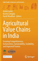 Book cover of: Agricultural Value Chains in India. By: Ashok Gulati