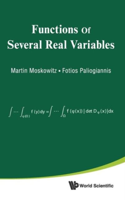 Book cover of: Functions Of Several Real Variables. By: Martin Moskowitz