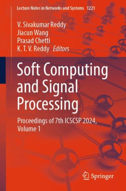 Book cover of: Soft Computing and Signal Processing. By: V. Sivakumar Reddy