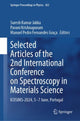 Book cover of: Selected Articles of the 2nd International Conference on Spectroscopy in Materials Science