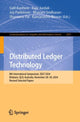 Book cover of: Distributed Ledger Technology