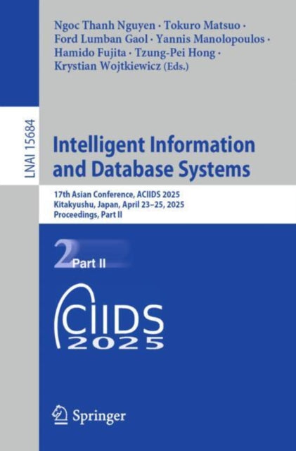Book cover of: Intelligent Information and Database Systems