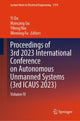 Book cover of: Proceedings of 3rd 2023 International Conference on Autonomous Unmanned Systems (3rd ICAUS 2023). By: Yi Qu