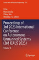 Book cover of: Proceedings of 3rd 2023 International Conference on Autonomous Unmanned Systems (3rd ICAUS 2023)