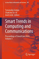 Book cover of: Smart Trends in Computing and Communications. By: Tomonobu Senjyu