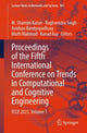 Book cover of: Proceedings of the Fifth International Conference on Trends in Computational and Cognitive Engineering. By: M. Shamim Kaiser