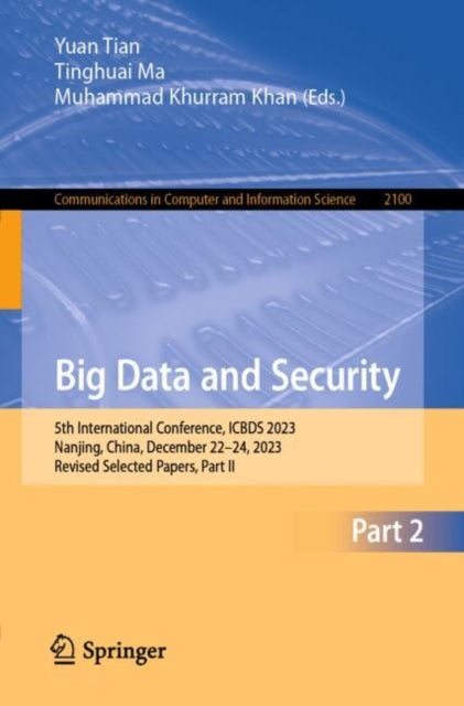 Book cover of: Big Data and Security