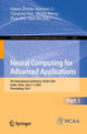 Book cover of: Neural Computing for Advanced Applications. By: Haijun Zhang