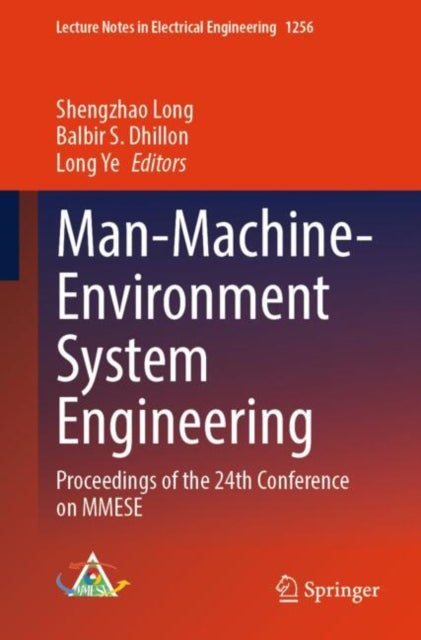 Book cover of: Man-Machine-Environment System Engineering. By: Shengzhao Long