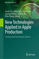 Book cover of: New Technologies Applied in Apple Production. By: Yande Liu