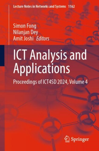 Book cover of: ICT Analysis and Applications. By: Simon Fong