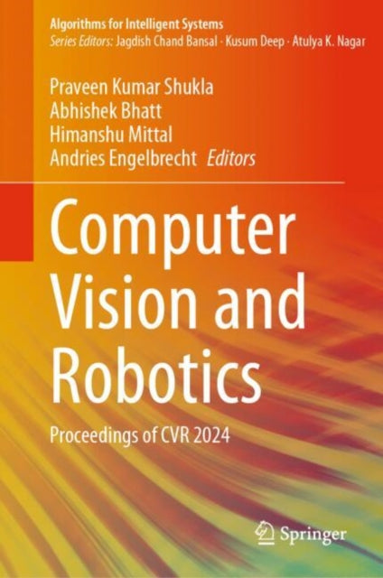 Book cover of: Computer Vision and Robotics. By: Praveen Kumar Shukla