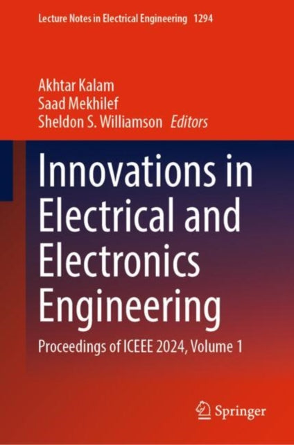 Book cover of: Innovations in Electrical and Electronics Engineering
