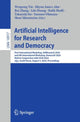 Book cover of: Artificial Intelligence for Research and Democracy. By: Wenpeng Yin