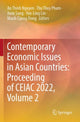 Book cover of: Contemporary Economic Issues in Asian Countries: Proceeding of CEIAC 2022, Volume 2. By: An Thinh Nguyen