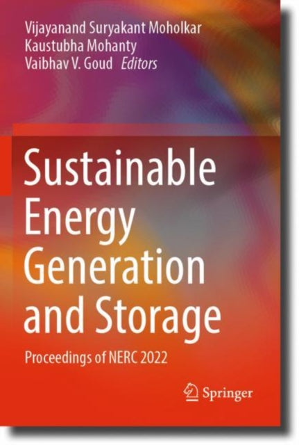 Book cover of: Sustainable Energy Generation and Storage