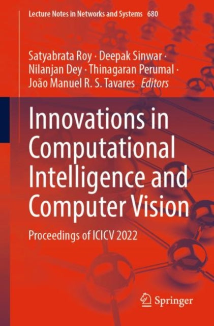 Book cover of: Innovations in Computational Intelligence and Computer Vision. By: Satyabrata Roy