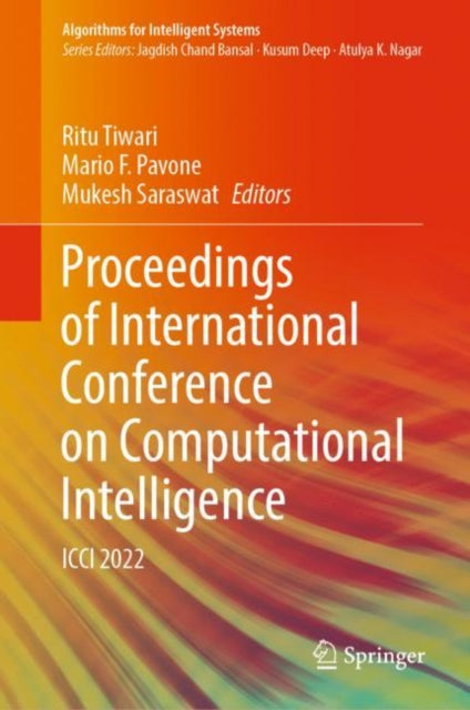 Book cover of: Proceedings of International Conference on Computational Intelligence. By: Ritu Tiwari