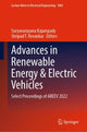 Book cover of: Advances in Renewable Energy & Electric Vehicles. By: Suryanarayana Kajampady